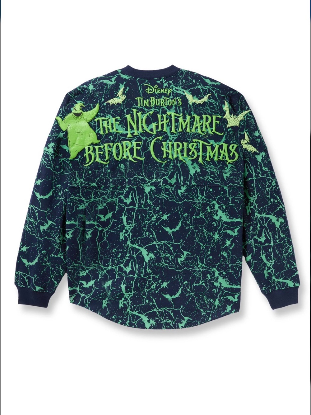 Disney Nightmare Before Christmas Oogie Boogie Spirit Jersey Size Small NWT